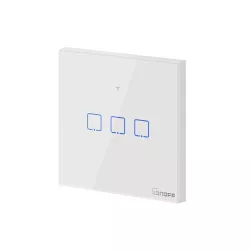 Интелигентен Превключвател SONOFF -  T2 EU TX, Троен сензорен ключ