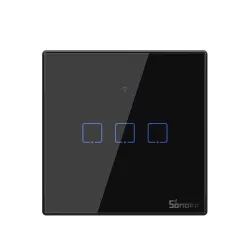 Интелигентен Превключвател SONOFF -  T3 EU TX, Троен сензорен ключ