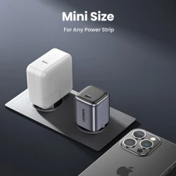 Зарядно устройство 220V UGREEN Nexode Mini GaN - CD318/90664, 20W, USB-C
