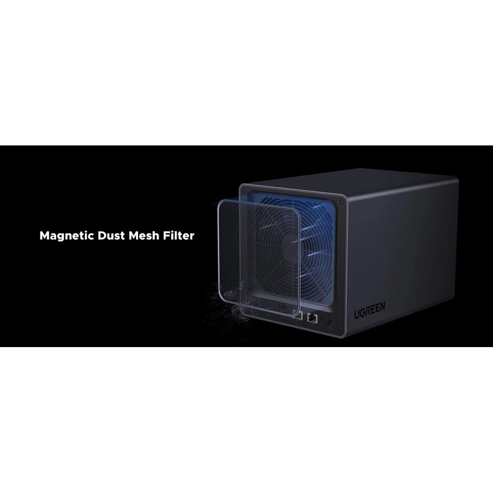 NAS устройство Network Attached Storage (NAS) UGREEN - DXP4800 Plus, 4-Bay intel 8505 Diskless