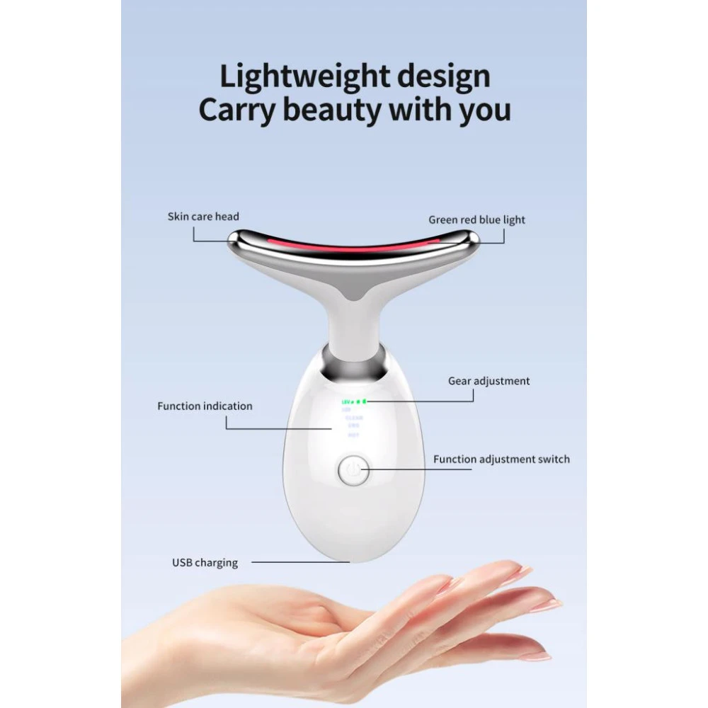 Лифтинг масажор за лице и шия XO – FG05