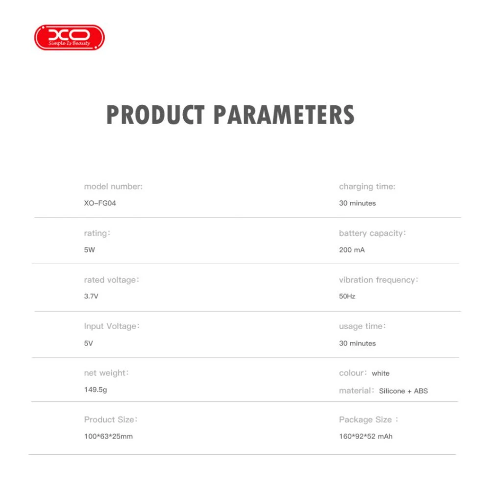 Уред за избелване на зъби XO - FG04