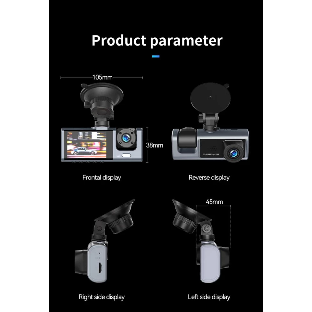 Видеорегистратор XO Dash Camera -  XJ03, 1080p