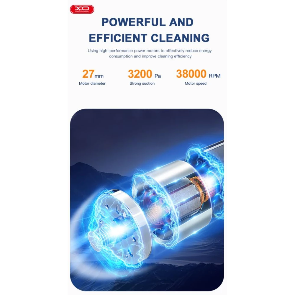 Преносима прахосмукачка Car Vacuum Cleaner XO -  CZ007