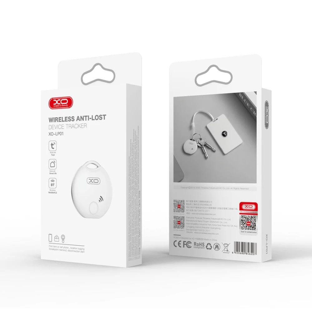 GPS Смарт локатор/Смарт тракер Anti-loss XO, LP01 (iOS/Android)