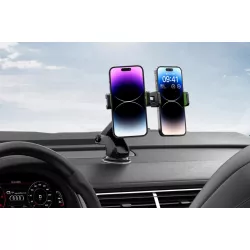 Двоен холдер за автомобил XO - C117 / Стойка за два телефона