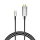 Кабел Type-C към HDMI, XO - GB019, 1.8 метра