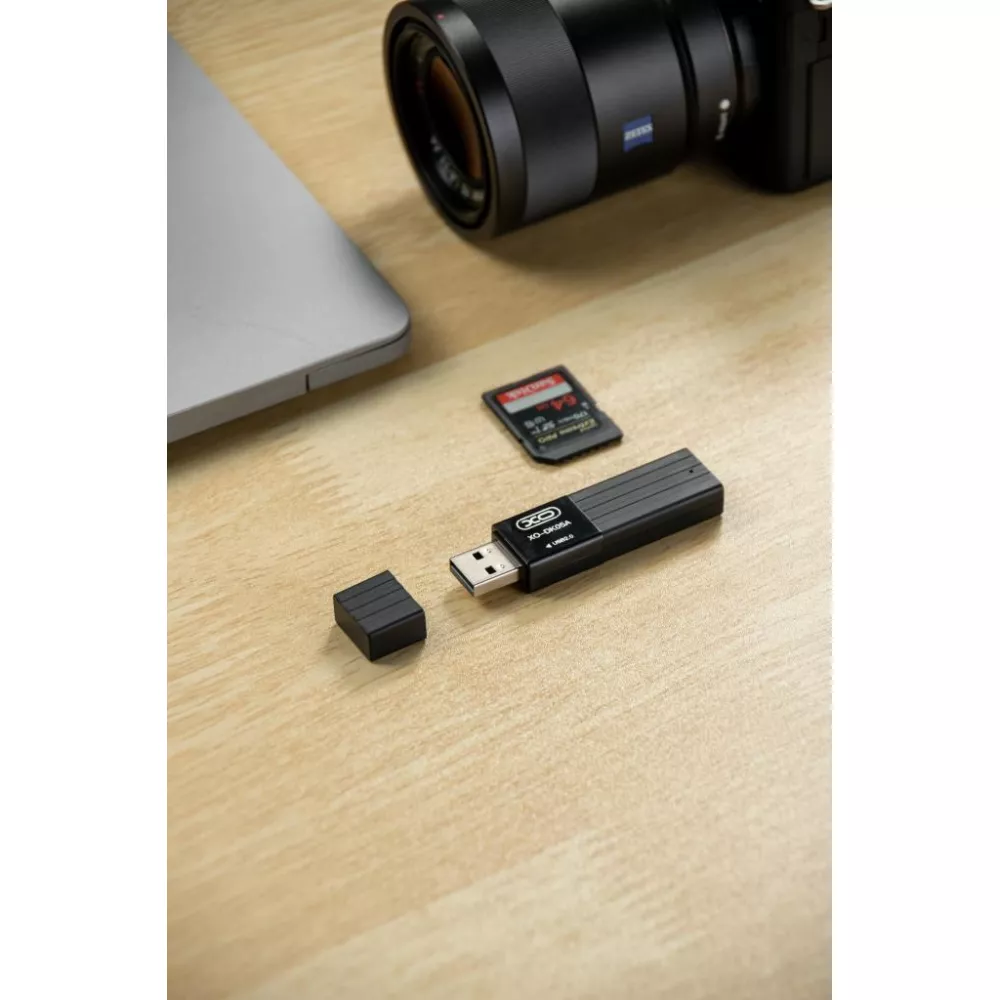 Четец на карти XO - DK05B, USB-A 3.0, TF/SD карта