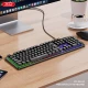 Геймърска клавиатура XO - KB-04 Triple color light