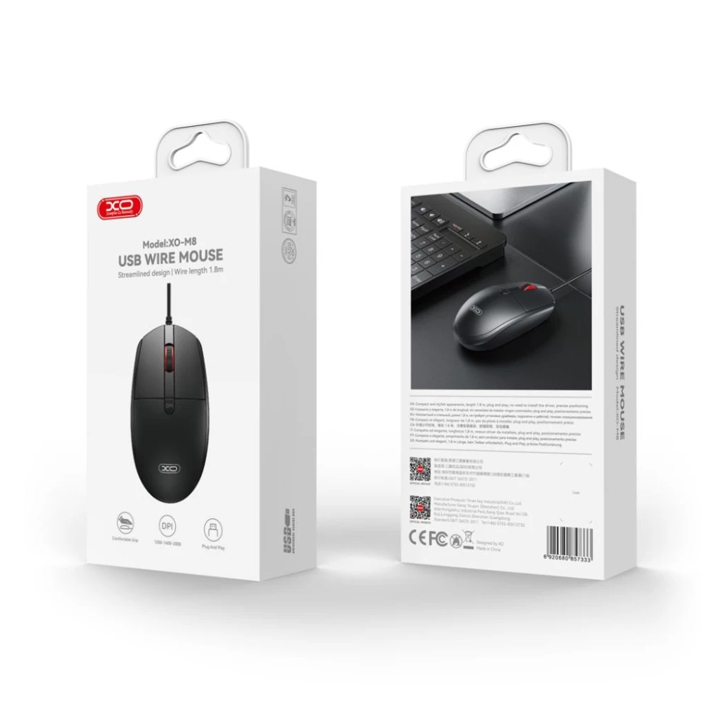 Мишка XO - M8 YunXiao Wired