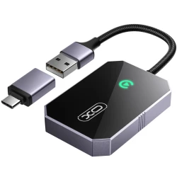 Адаптер XO - CZ016  от USB-A / Type-C, Wireless CarPlay