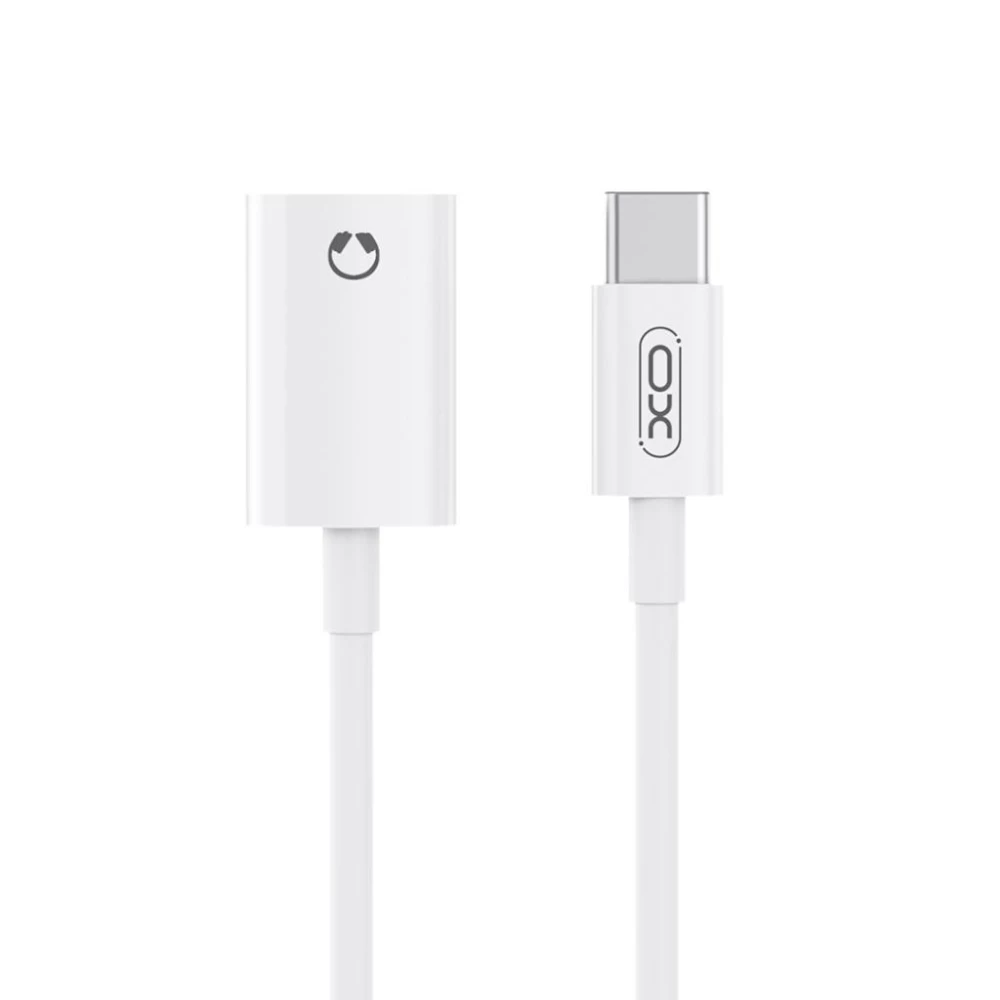 Преходник адаптер XO - NB-R268B от Type-C към Lightning (Аудио)