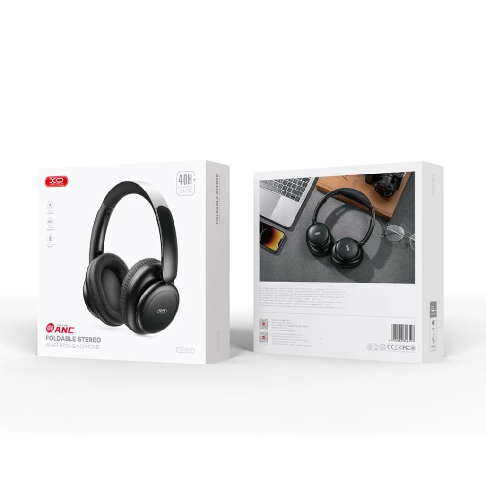Bluetooth слушалки HF XO - BE40, OVER-EAR, ANC
