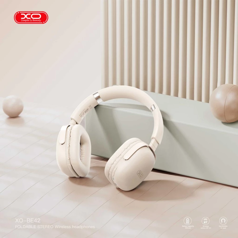Bluetooth слушалки XO - BE42 Scarlet Metal Stand