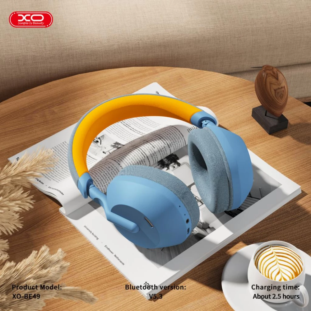Bluetooth слушалки HF XO - BE49, OVER-EAR