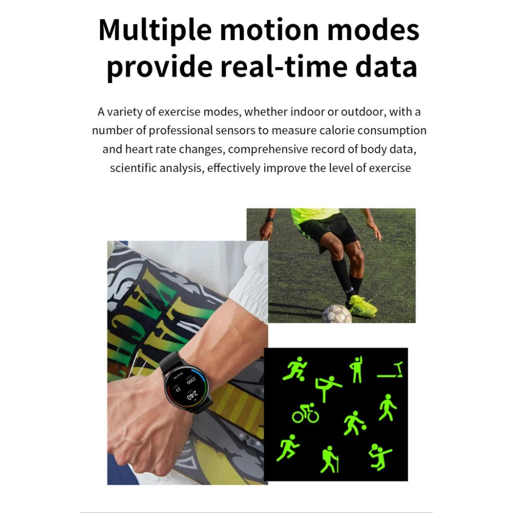 Смарт часовник XO - J5 Amoled