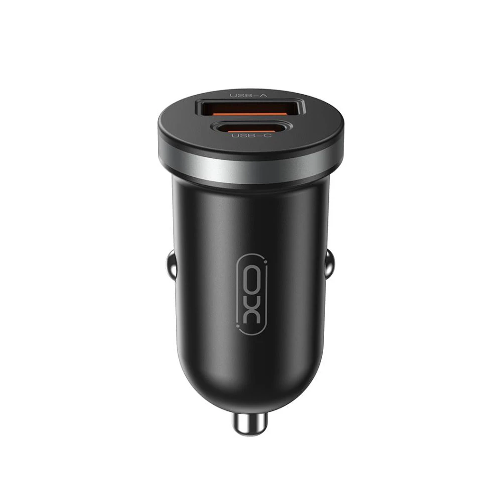 Зарядно за автомобил 12V XO - CC56 30W, USB-A, USB-C, QC 3.0, PD3
