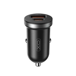 Зарядно за автомобил 12V XO - CC56 30W, USB-A, USB-C, QC 3.0, PD3