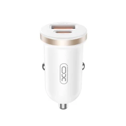 Зарядно за автомобил 12V XO - CC56 30W, USB-A, USB-C, QC 3.0, PD3