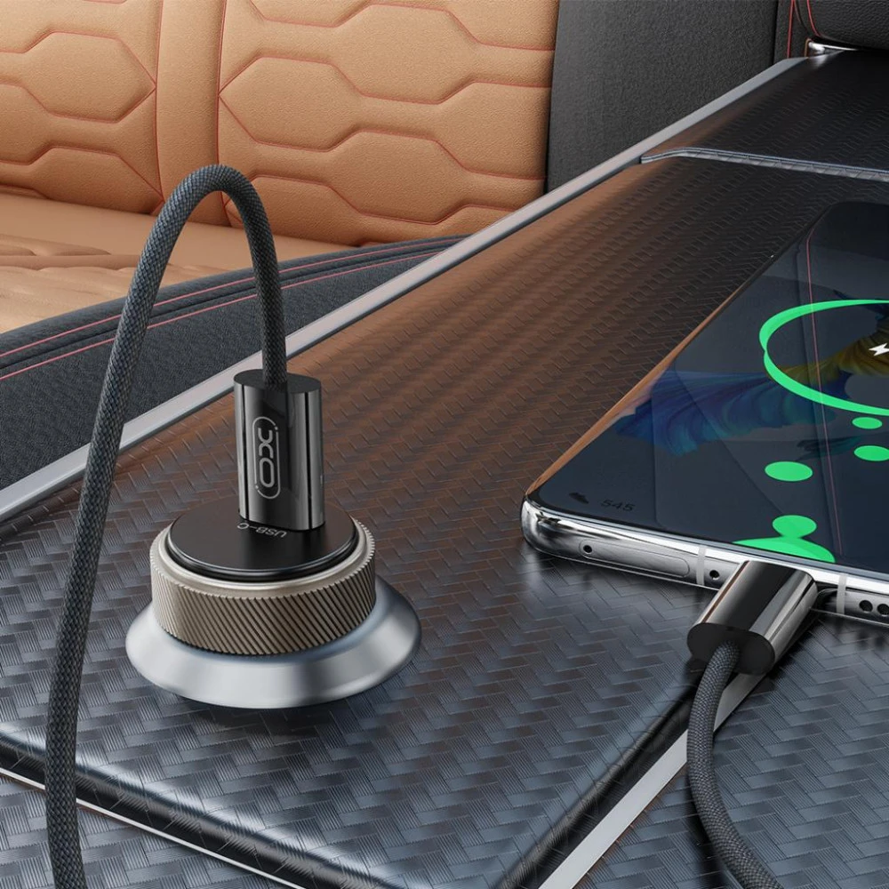 Зарядно за автомобил 12V XO - CC70 30W, USB-C