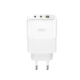 Зарядно устройство 220V XO - GaN Nitride L139 65W, USB-A, 2xUSB-C + кабел Type-C към Type-C