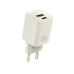 Зарядно устройство 220V XO - L149 30W, USB-A и USB-C, QC, PD