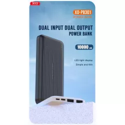 Външна батерия XO PB301 - 10 000 mAh