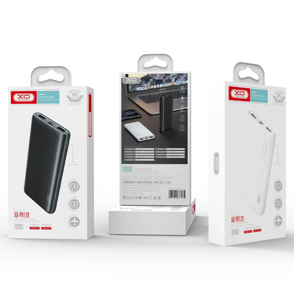 Външна батерия XO PR120 - 10 000 mAh