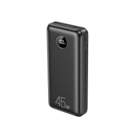 Външна батерия XO PR203 - 20 000 mAh, 45W PD, 22.5W QC