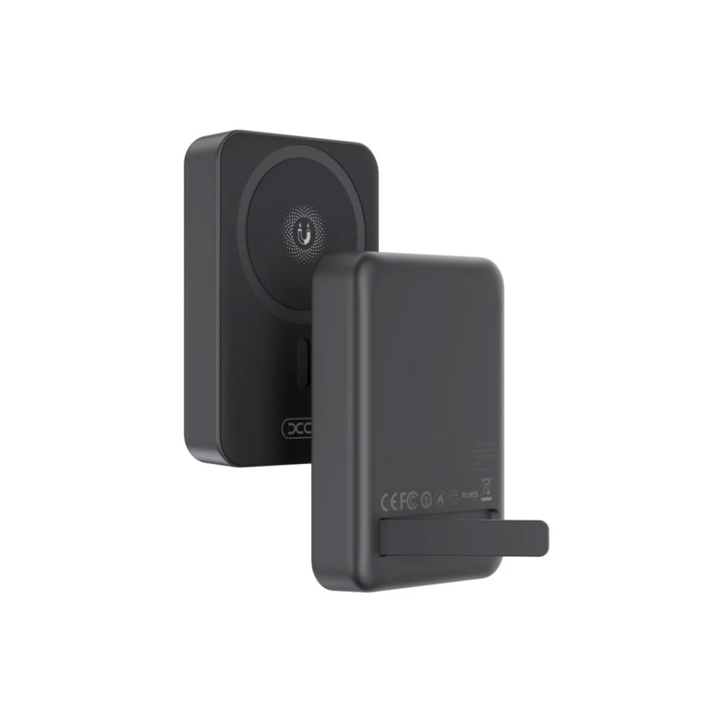 Безжична външна батерия XO PR231 - 10 000 mAh + стойка, MagSafe