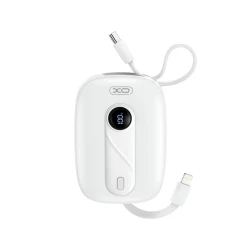 Външна батерия XO PR246 + кабел Type-C / Lightning - 10 000 mAh, 20W PD, 22.5W QC
