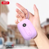 Външна батерия XO PR246 + кабел Type-C / Lightning - 10 000 mAh, 20W PD, 22.5W QC
