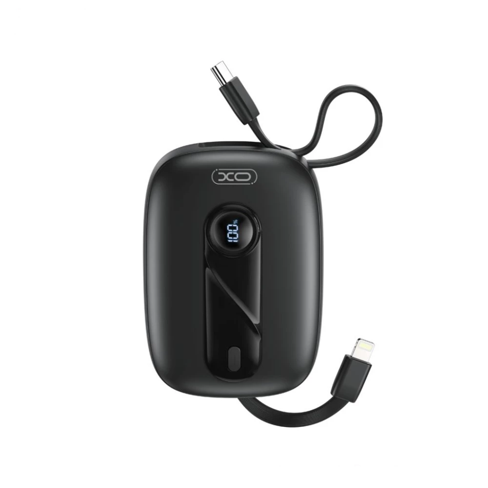 Външна батерия XO PR246 + кабел Type-C / Lightning - 10 000 mAh, 20W PD, 22.5W QC