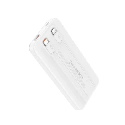 Външна батерия XO PR248 + кабел Type-C / Lightning - 10 000 mAh, 20W PD, 22.5W QC