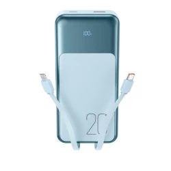 Външна батерия XO PR249 + кабел Type-C / Lightning - 20 000 mAh, 20W PD, 22.5W QC