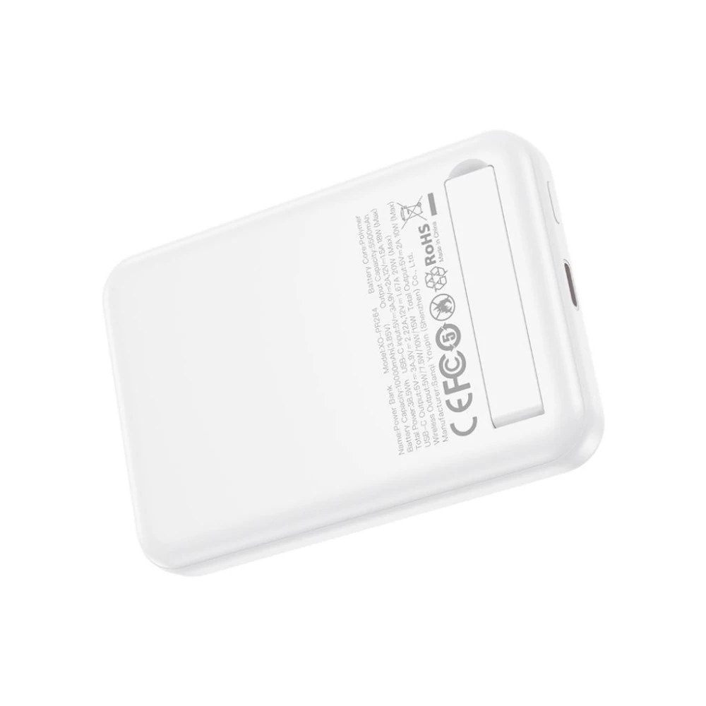 Безжична външна батерия XO PR264 - 10 000 mAh + стойка, MagSafe