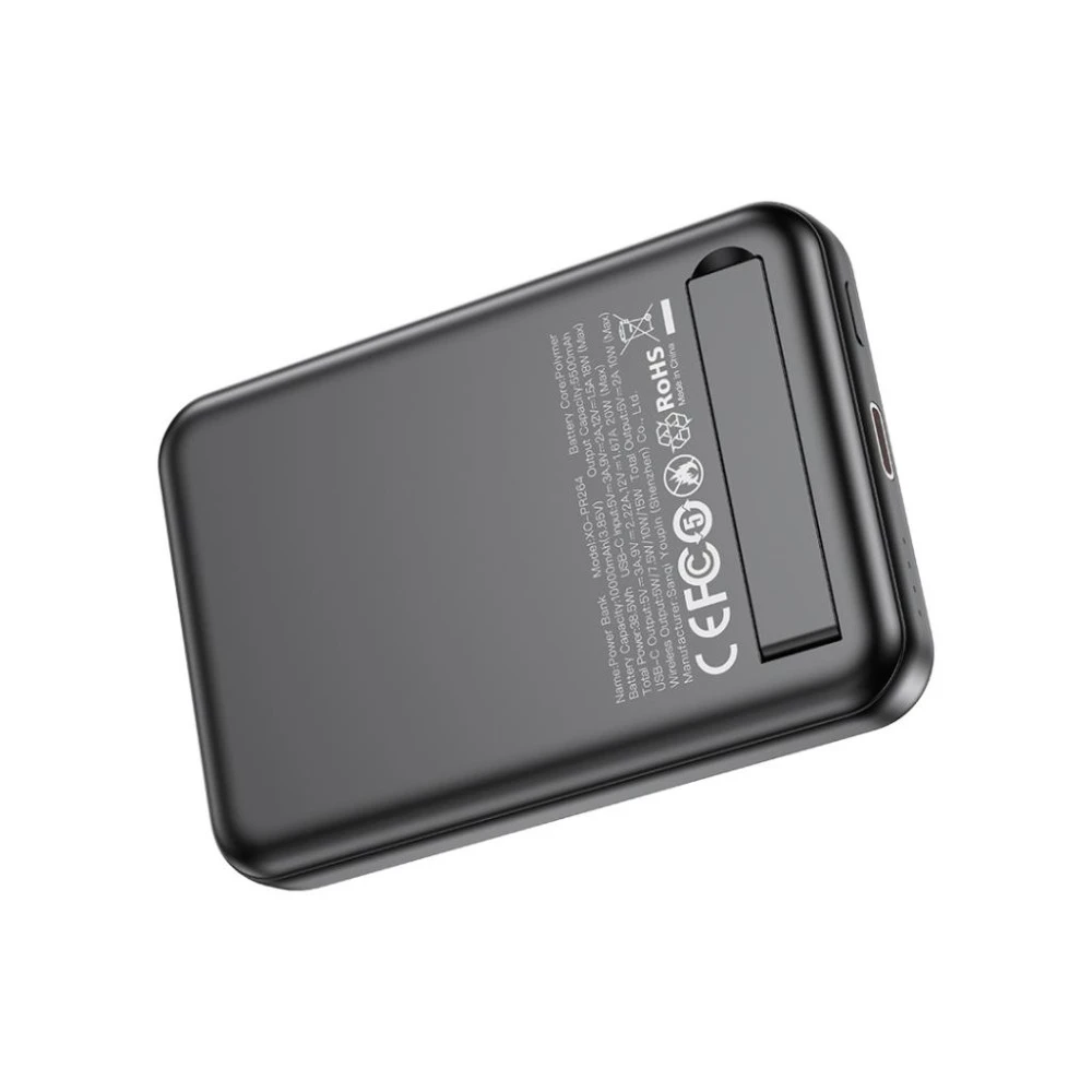 Безжична външна батерия XO PR264 - 10 000 mAh + стойка, MagSafe