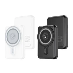 Безжична външна батерия XO PR264 - 10 000 mAh + стойка, MagSafe