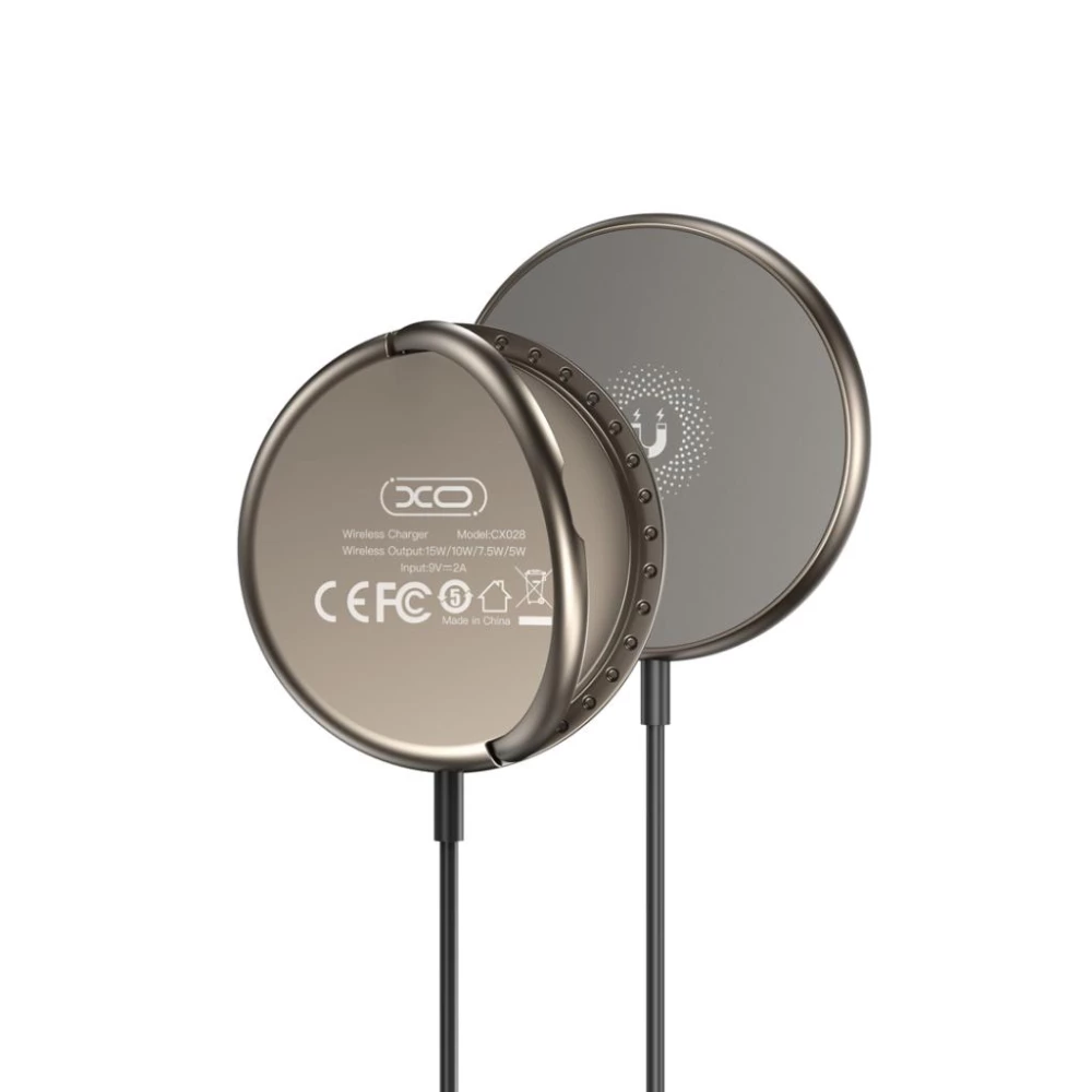 Безжично зарядно 15W MagSafe със стойка - XO - CX028 
