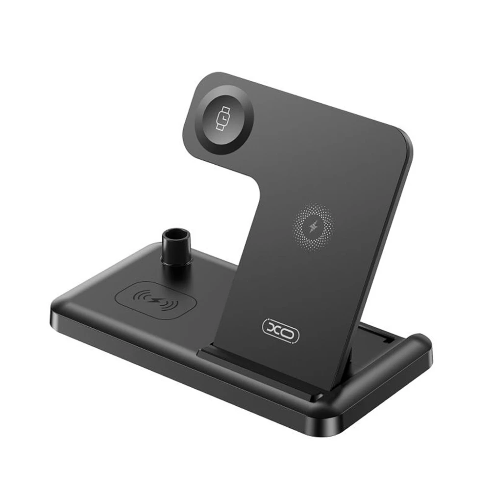 Безжично зарядно 4 в 1 XO - WX033, 15W