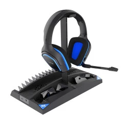 Мултифункционална стойка за PS4 и аксесоари iPega PG-P4009, USB 2.0