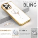 Калъф Kingxbar Wish Series за Apple iPhone 15 - златен