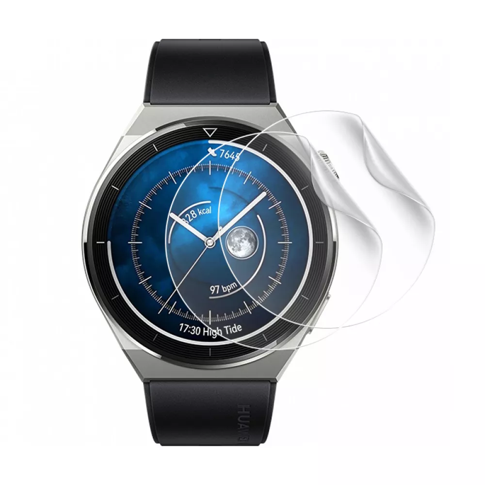 Хидрогел протектор за смарт часовник Huawei Watch 3 46мм - 2 броя