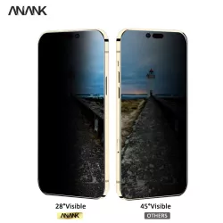 Стъклен протектор ANANK 2.5D PRIVACY за Apple iPhone 14 Pro