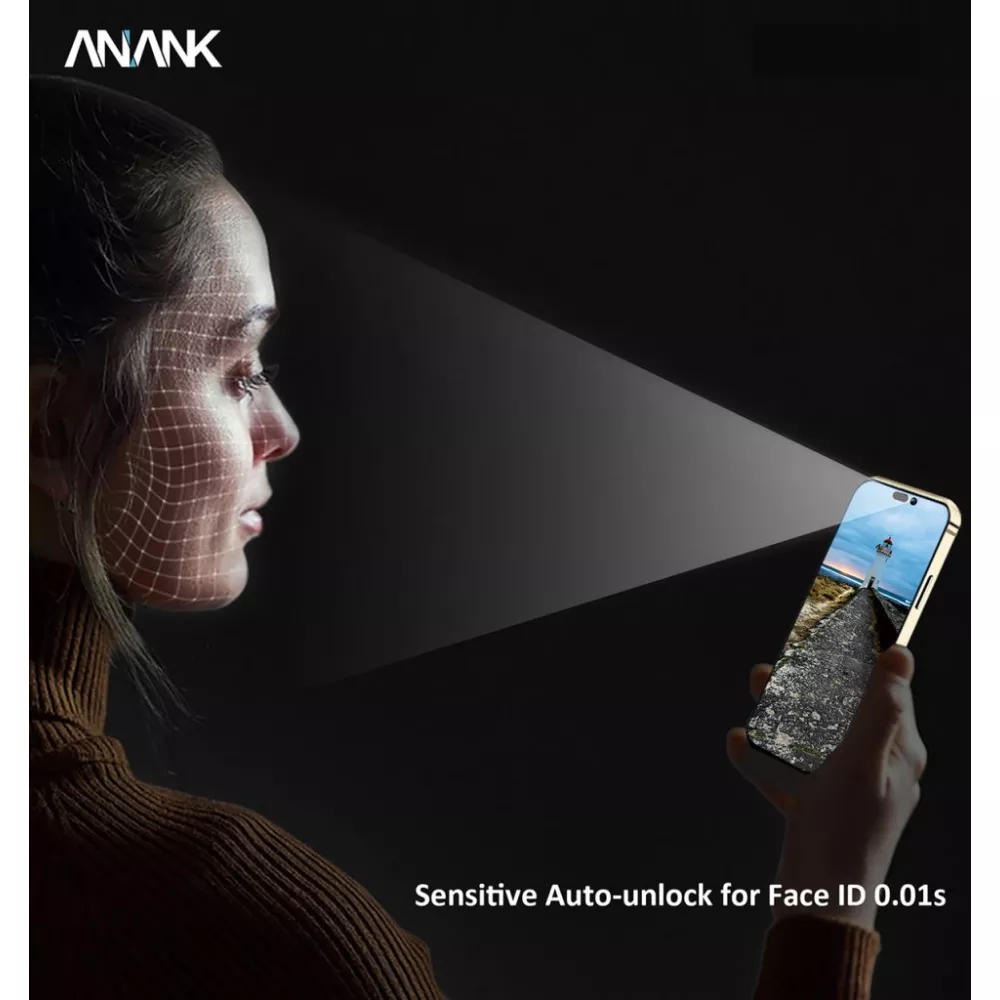 ПОДСИЛЕН стъклен протектор ANANK 2.5D за Apple iPhone 14 Pro Max ПОДСИЛЕН стъклен протектор ANANK 2.5D за Apple iPhone 14 Pro Max