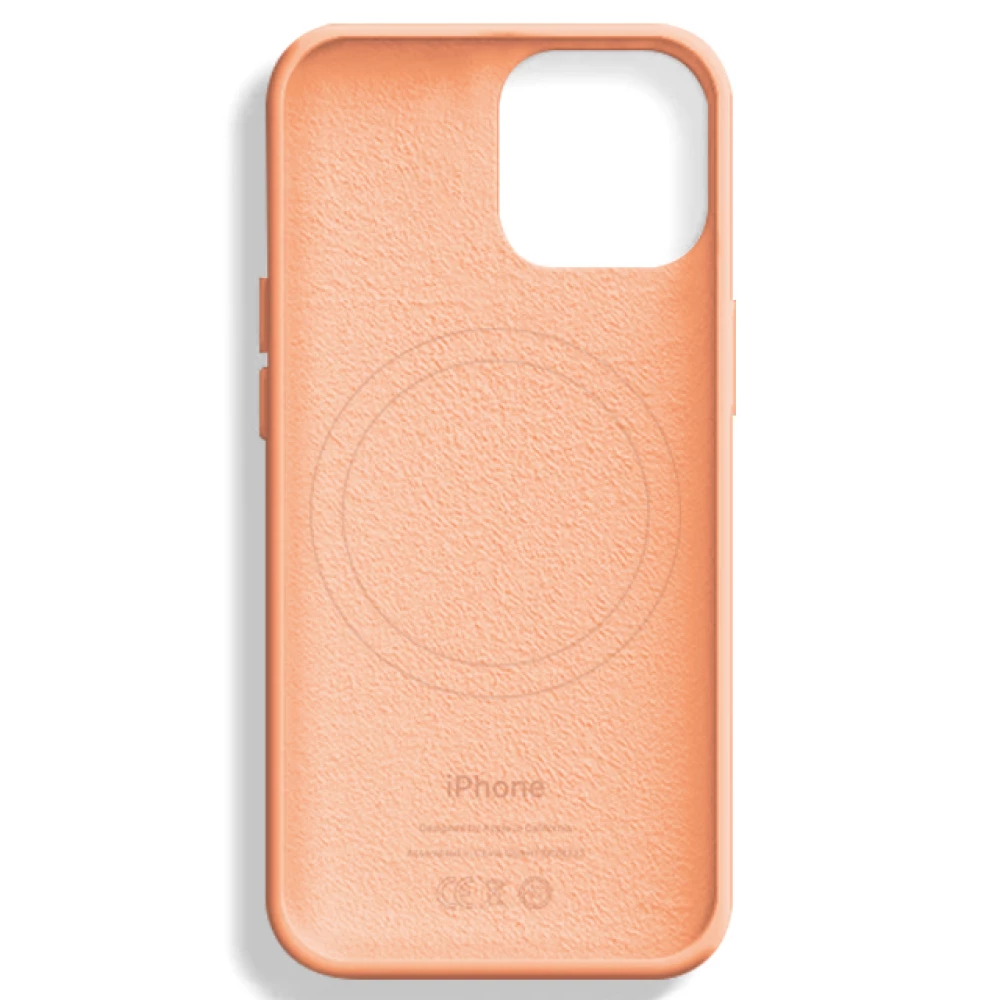  Калъф Silicone MagSafe за Apple iPhone 15 - Orange Sorbet