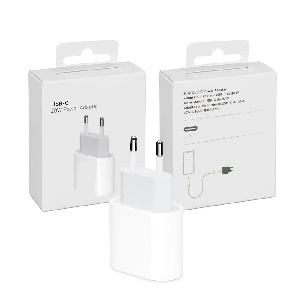      Оригинално зарядно устройство 220V Apple 20W, USB-C, MUVV3ZM/A, Power Adapter