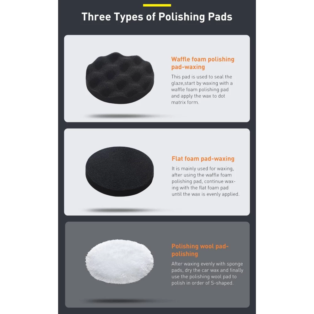 Eлектрически шлайф за полиране Baseus - (CRDLQ-B01) Eлектрически шлайф за полиране Baseus - (CRDLQ-B01)