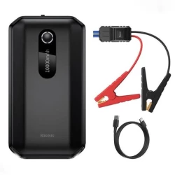 Стартер за автомобил и външна батерия Baseus Super Energy Air Series (C00245501113-00) - 10 000 mAh, 1000A + фенер