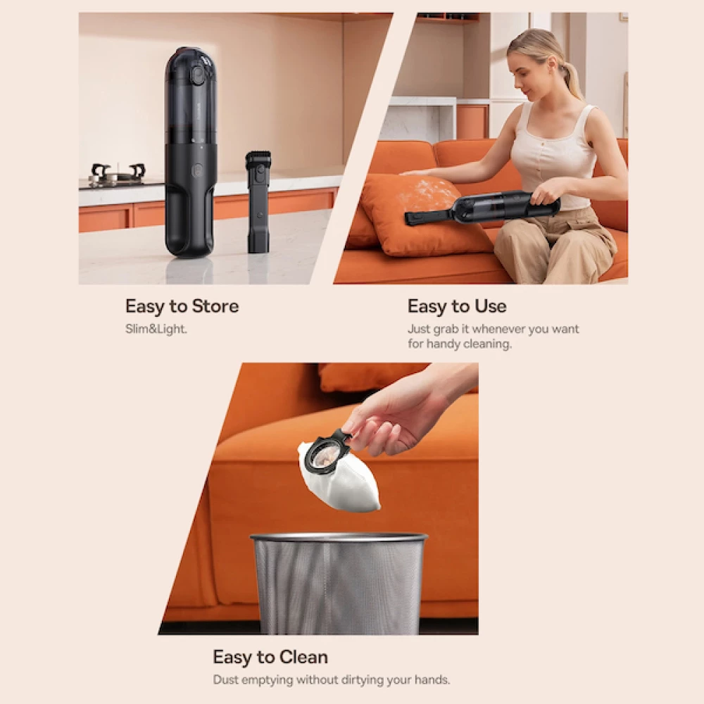 Прахосмукачка за автомобил Baseus - Car Vacuum Cleaner AP01 - (C30450100111-00)